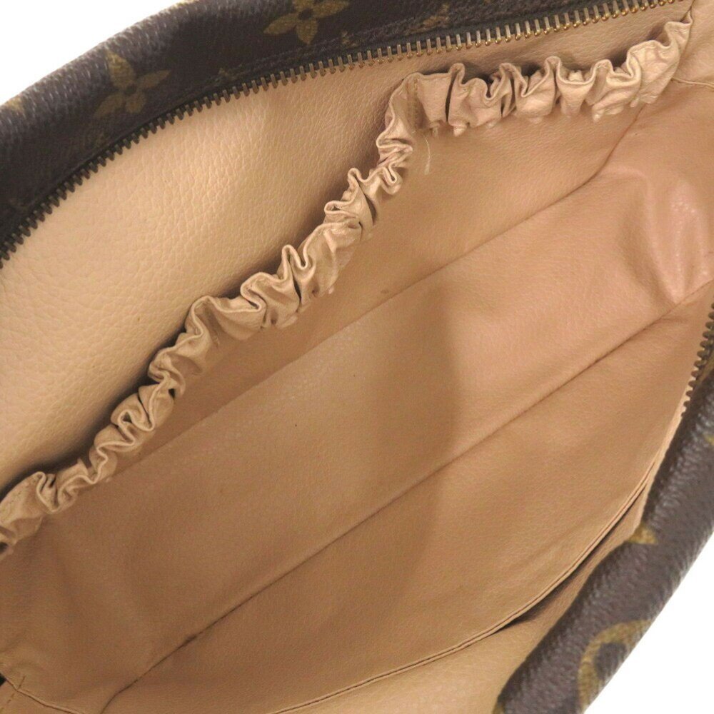 LOUIS VUITTON Authentic Brown Monogram Pouch - Picture 6 of 11